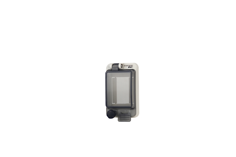 Open the transparent cover