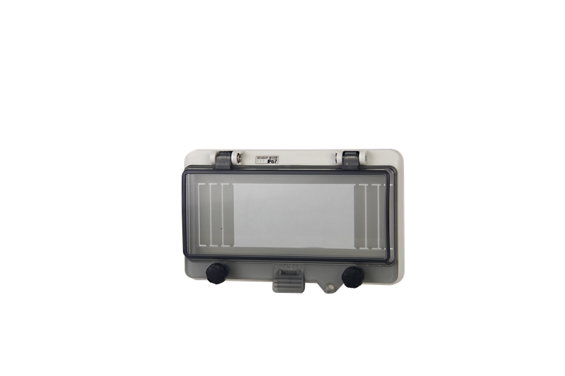 Open the transparent cover