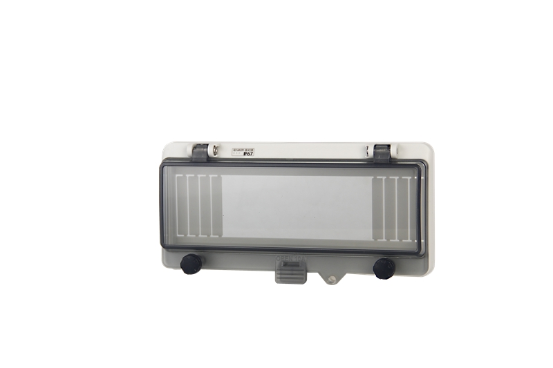 Open the transparent cover